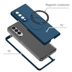 Ultramarinelife Frosted Magsafe Galaxy Z Fold3 Case Anti-Fingerprint Made of PC
