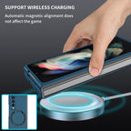 Ultramarinelife Frosted Magsafe Galaxy Z Fold3 Case Anti-Fingerprint Wireless Charging