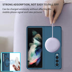 Ultramarinelife Frosted Magsafe Galaxy Z Fold3 Case Anti-Fingerprint Strong Magnetics