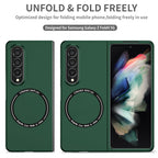 Ultramarinelife Frosted Magsafe Galaxy Z Fold4 Case Anti-Fingerprint Fold Freely