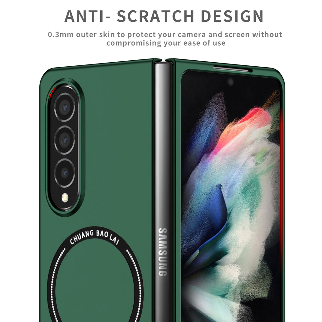 Ultramarinelife Frosted Magsafe Galaxy Z Fold4 Case Anti-Fingerprint Anti-Sctratch