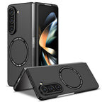 Ultramarinelife Frosted Magsafe Galaxy Z Fold5 Case Anti-Fingerprint Black Color