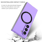 Ultramarinelife Frosted Magsafe Galaxy Z Fold6 Case Anti-Fingerprint  Drop Protection