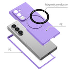 Ultramarinelife Frosted Magsafe Galaxy Z Fold6 Case Anti-Fingerprint Made of PC