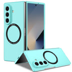 Ultramarinelife Frosted Magsafe Galaxy Z Fold7 Case Anti-Fingerprint Ocean Color