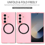 Ultramarinelife Frosted Magsafe Galaxy Z Fold7 Case Anti-Fingerprint Fold Freely
