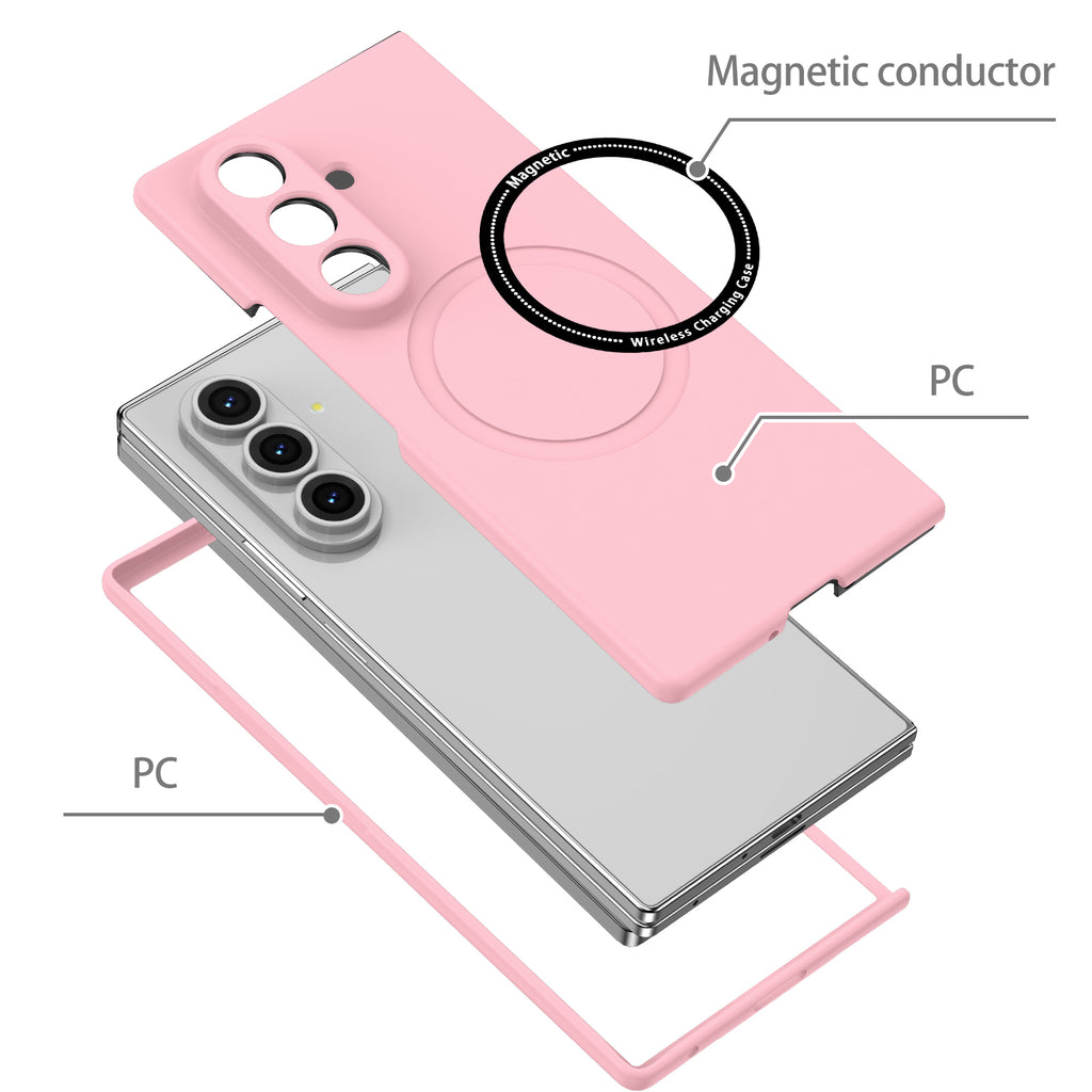 Ultramarinelife Frosted Magsafe Galaxy Z Fold7 Case Anti-Fingerprint Made of PC
