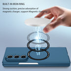 Ultramarinelife Frosted Magsafe Galaxy Z Fold8 Case Anti-Fingerprint Built-in Iron Ring