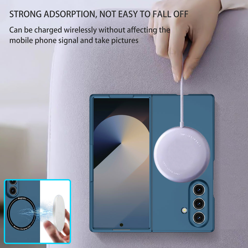 Ultramarinelife Frosted Magsafe Galaxy Z Fold8 Case Anti-Fingerprint Strong Magnetic