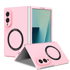 Ultramarinelife Frosted Magsafe Galaxy Z Fold8 Wide Case Anti-Fingerprint Pink Color