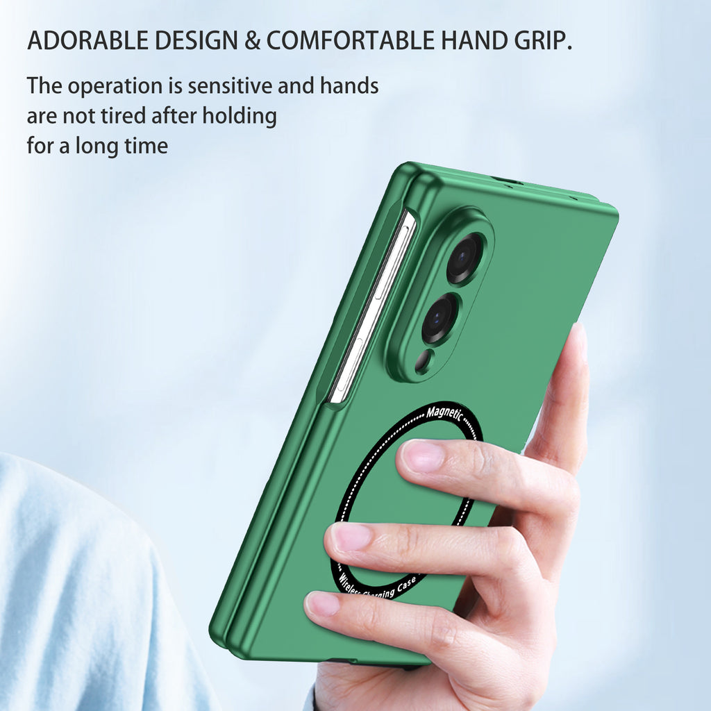 Ultramarinelife Frosted Magsafe Galaxy Z Fold8 Wide Case Anti-Fingerprint Hand Grip
