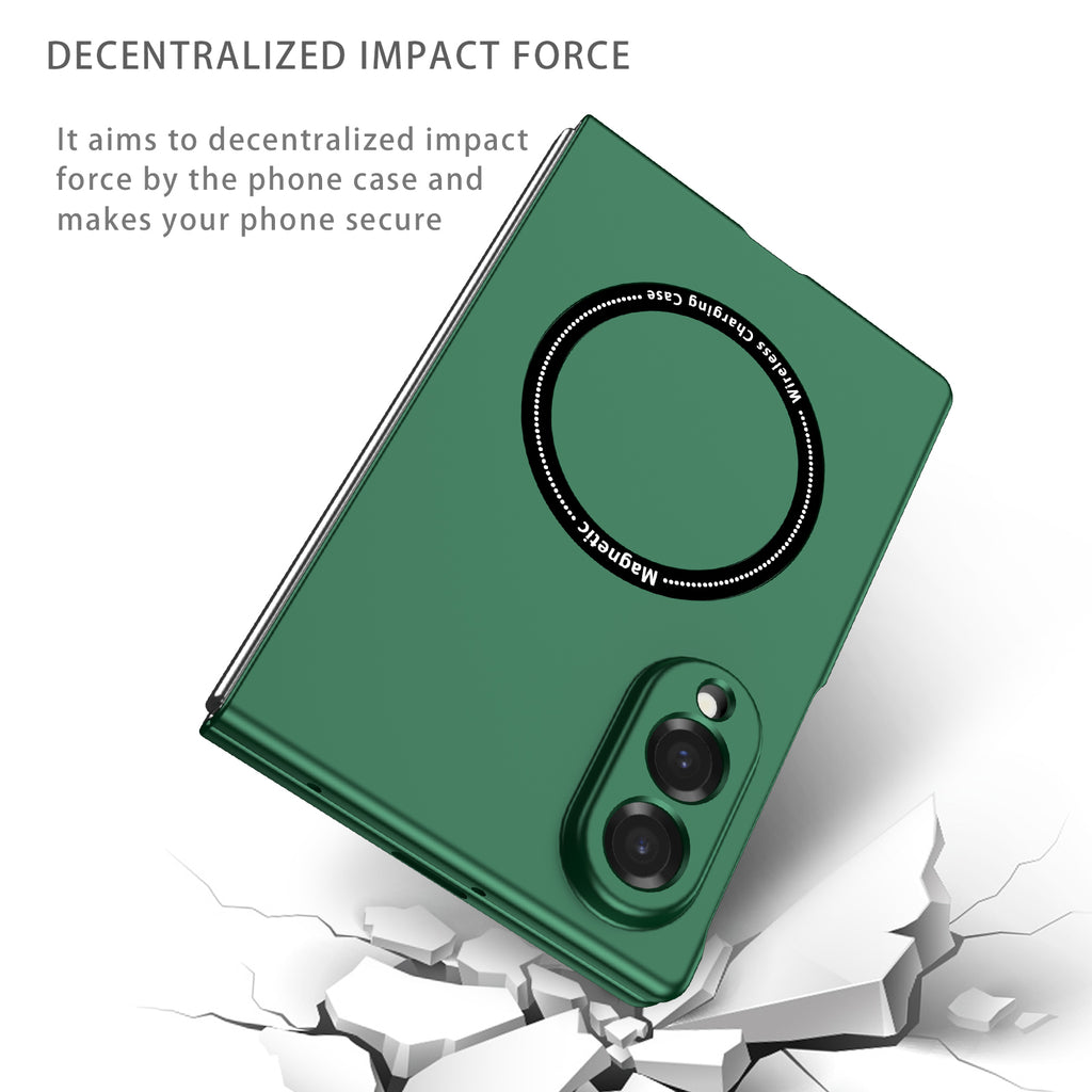 Ultramarinelife Frosted Magsafe Galaxy Z Fold8 Wide Case Anti-Fingerprint Drop Protection