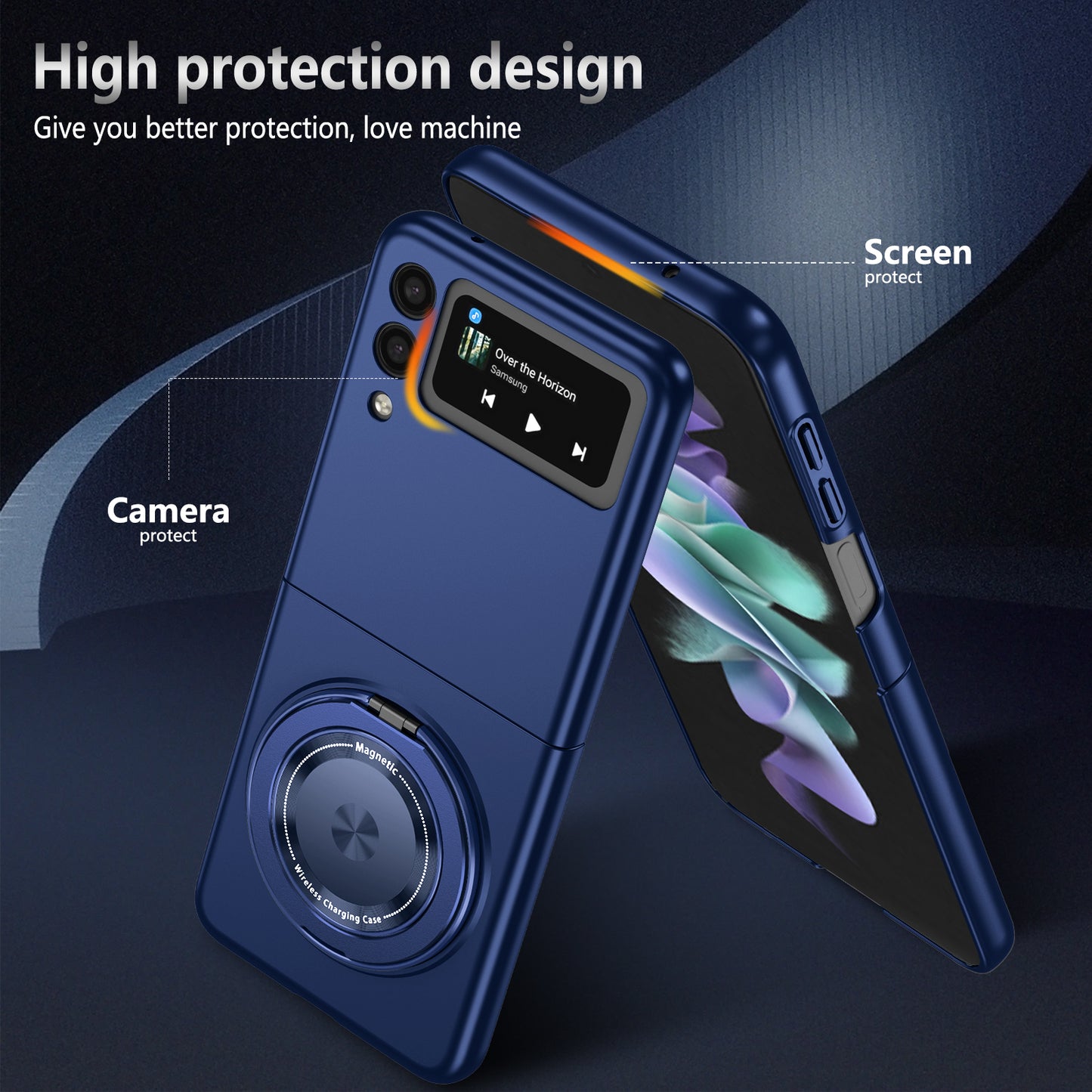 frosted-ring-stand-galaxy-z-flip3-wireless-charging-case_8