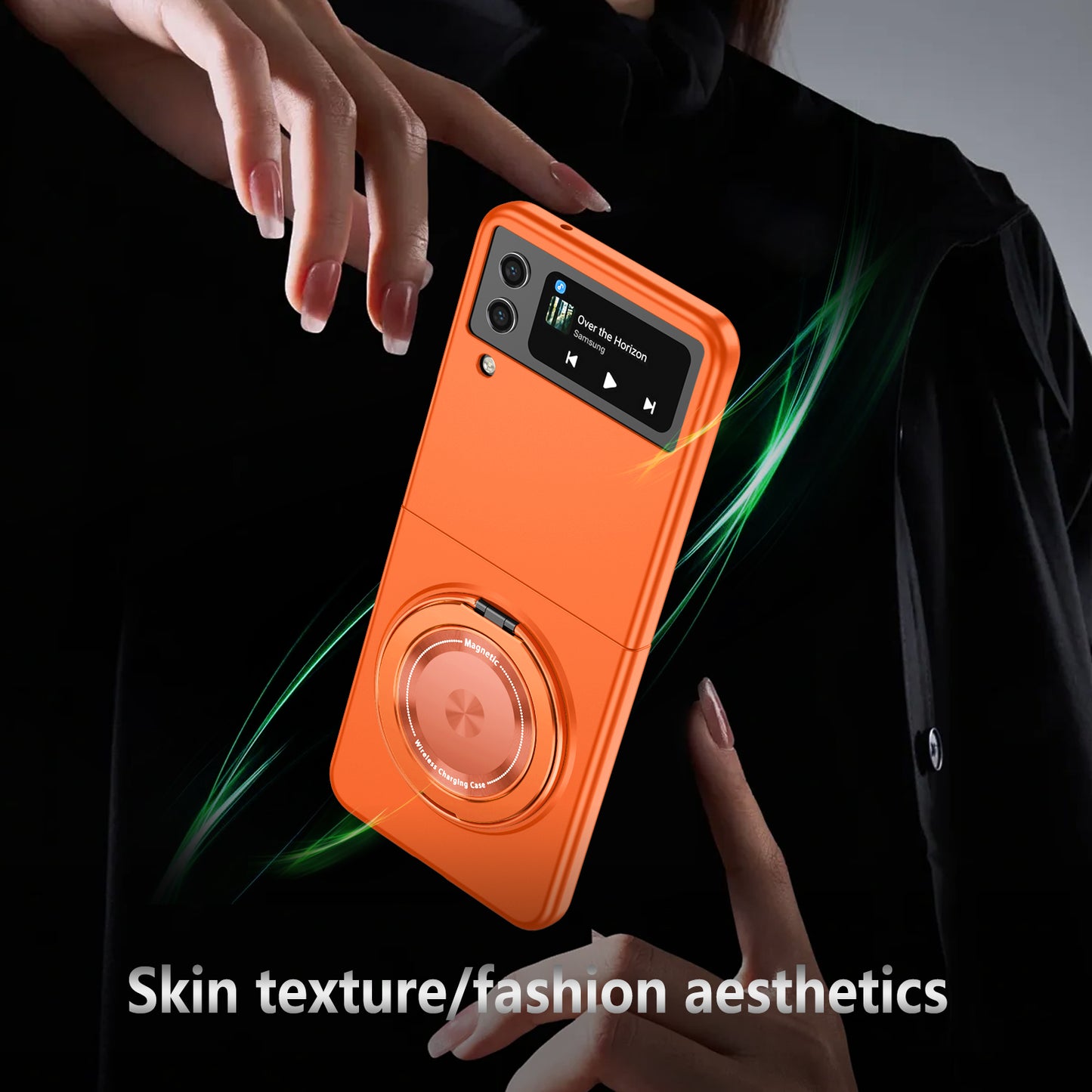 frosted-ring-stand-galaxy-z-flip4-wireless-charging-case_16