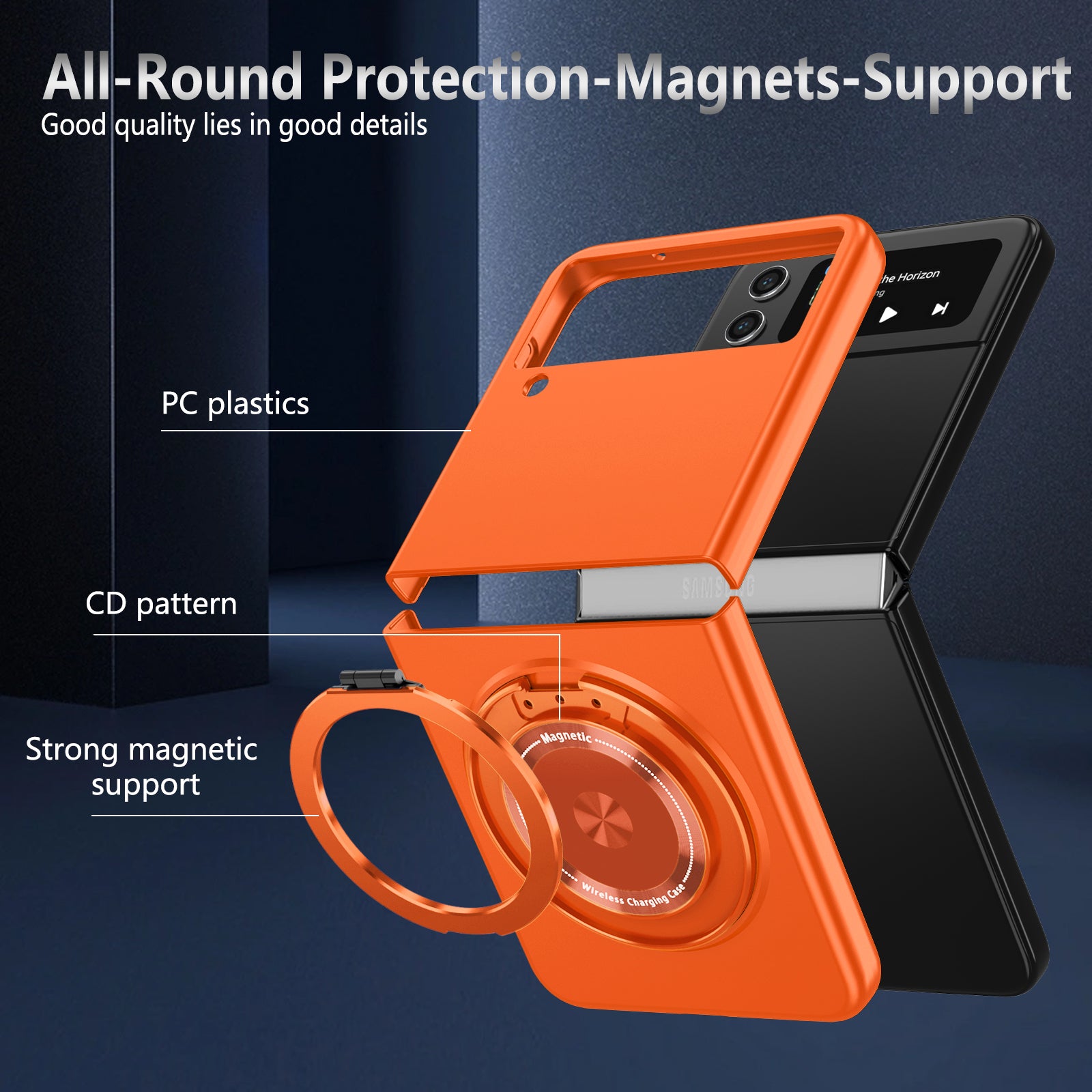 frosted-ring-stand-galaxy-z-flip4-wireless-charging-case_3