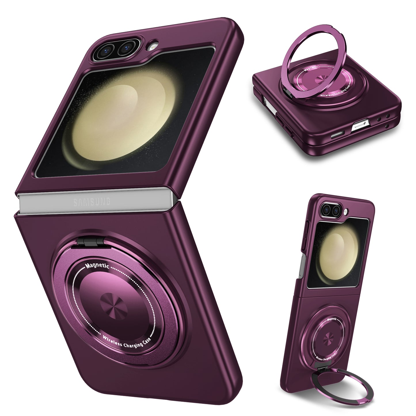 frosted-ring-stand-galaxy-z-flip5-wireless-charging-case_5