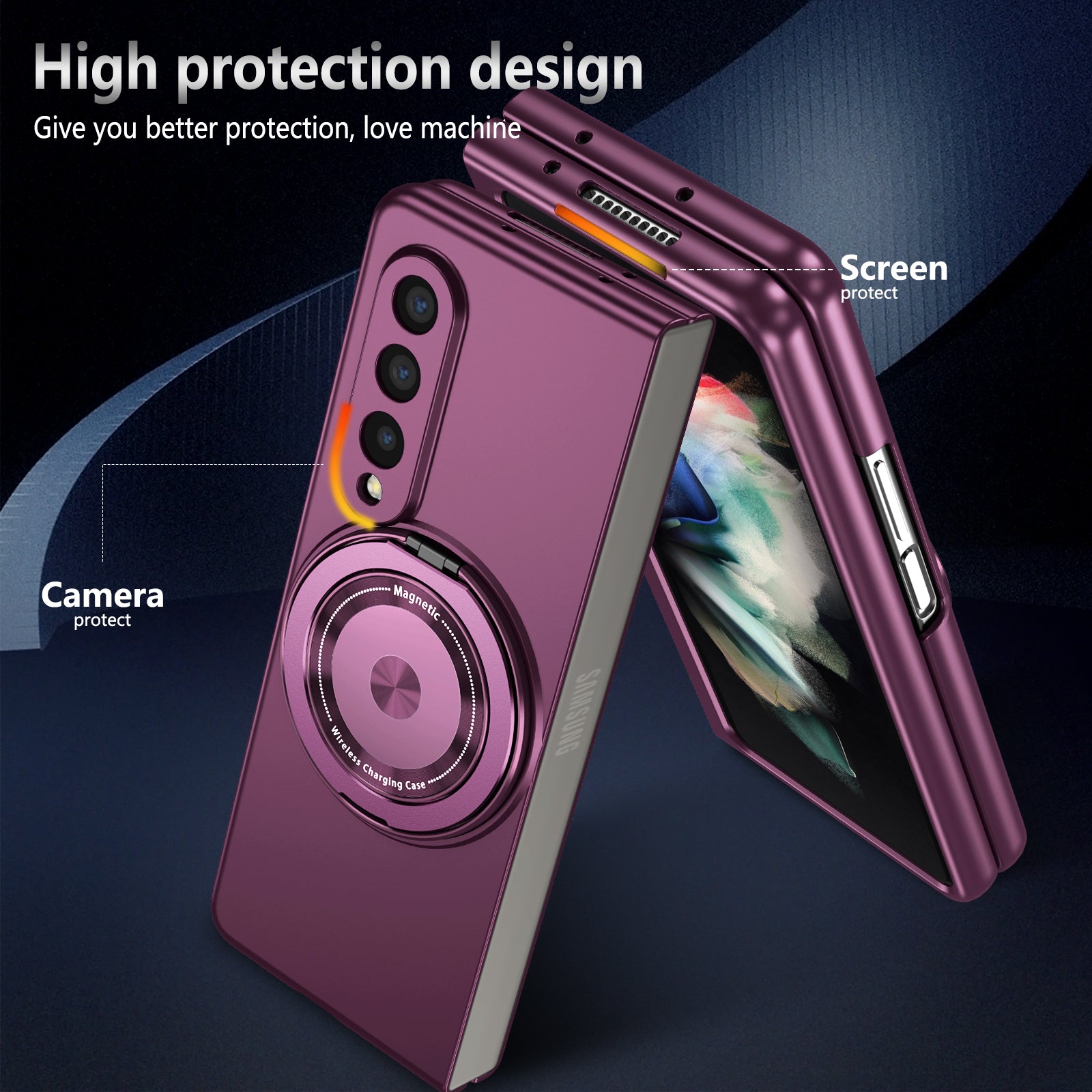 frosted-ring-stand-galaxy-z-fold3-wireless-charging-case_14