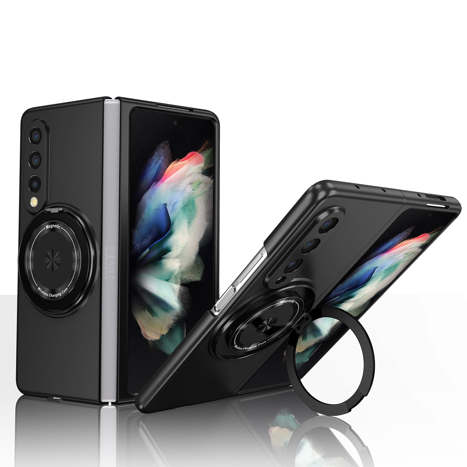 frosted-ring-stand-galaxy-z-fold3-wireless-charging-case_7
