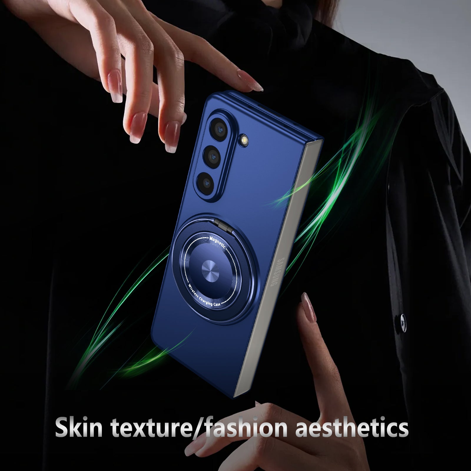 frosted-ring-stand-galaxy-z-fold5-wireless-charging-case_10