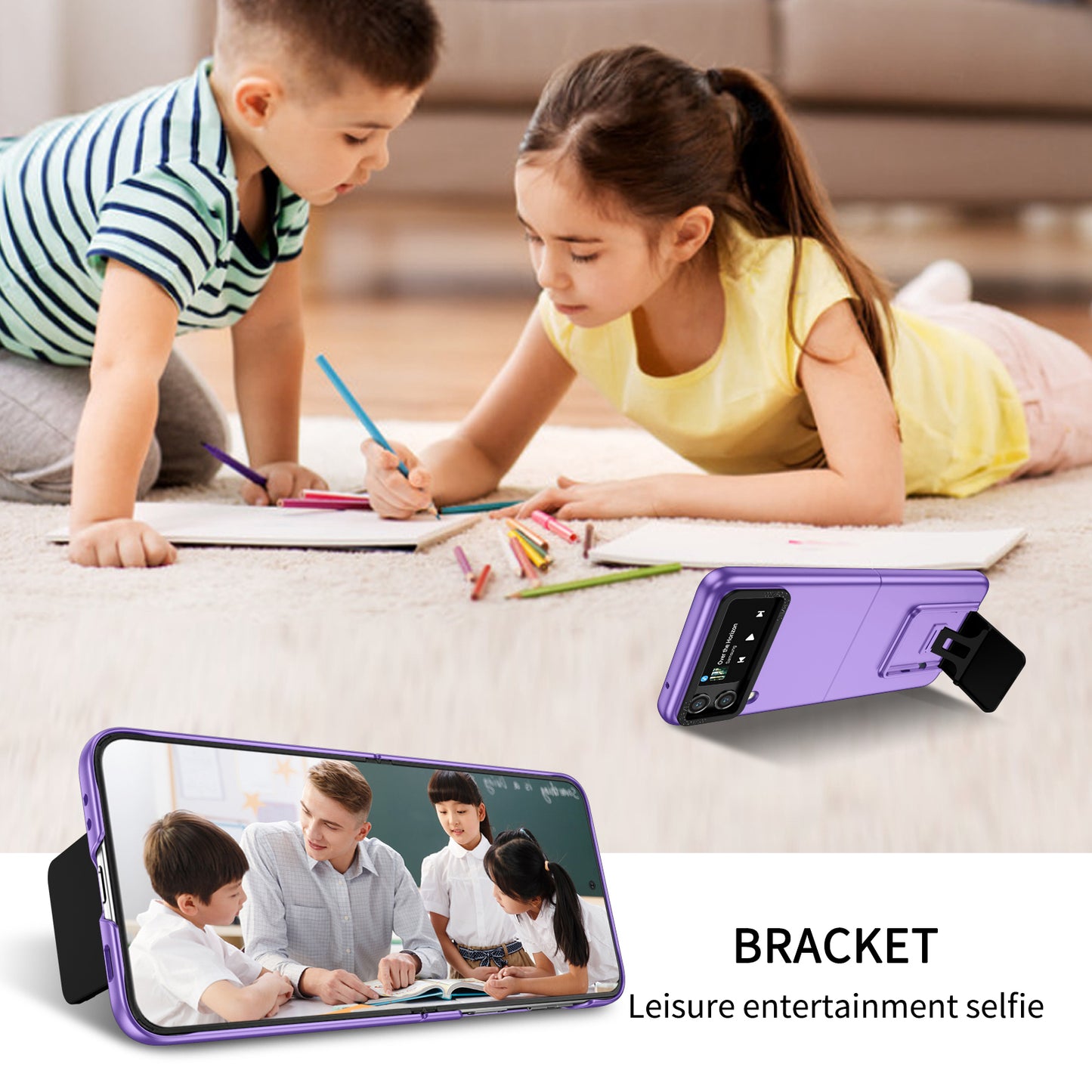 frosted-stereo-slip-stand-galaxy-z-flip3-case-dual-protection_7