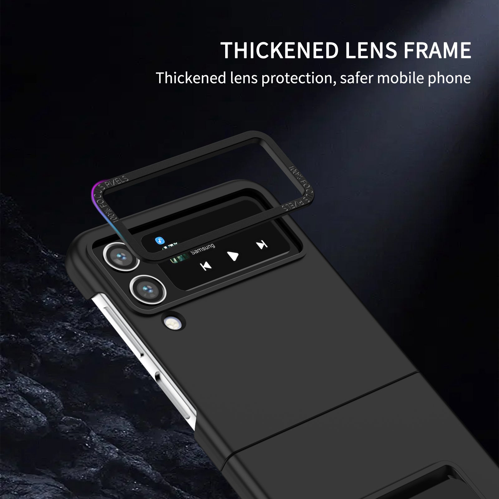 frosted-stereo-slip-stand-galaxy-z-flip4-case-dual-protection_4