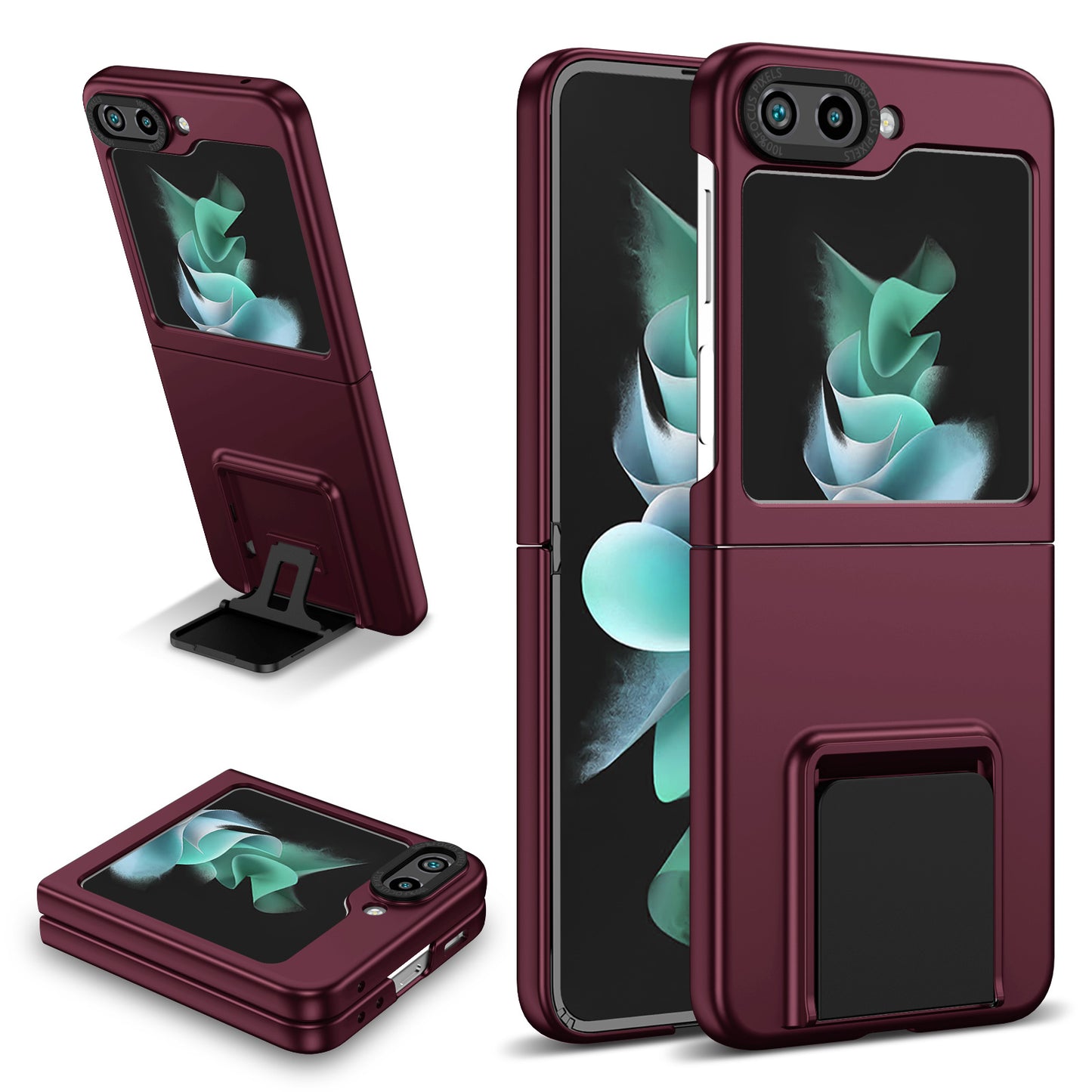 frosted-stereo-slip-stand-galaxy-z-flip5-case-dual-protection_13