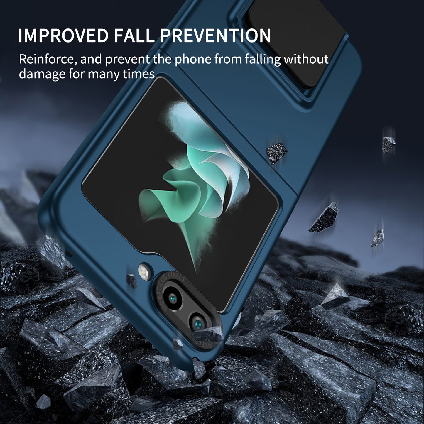 frosted-stereo-slip-stand-galaxy-z-flip5-case-dual-protection_3