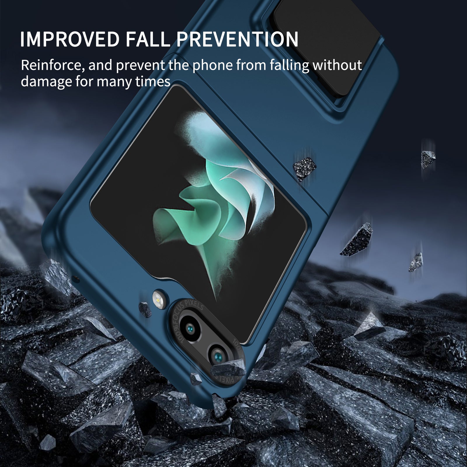 frosted-stereo-slip-stand-galaxy-z-flip5-case-dual-protection_3