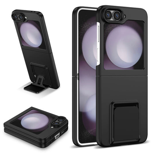 frosted-stereo-slip-stand-galaxy-z-flip6-case-dual-protection_12