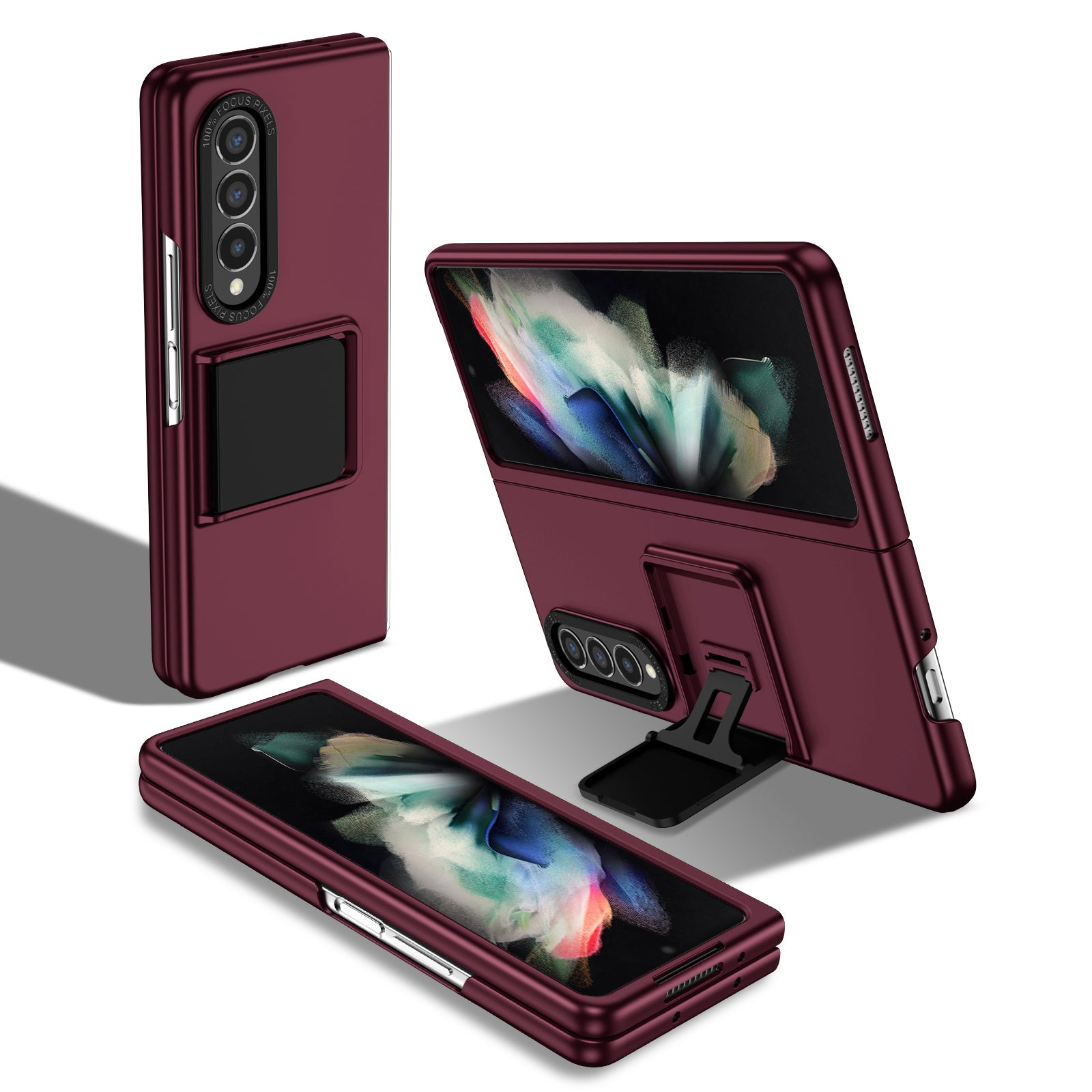 frosted-stereo-slip-stand-galaxy-z-fold3-case-dual-protection_12