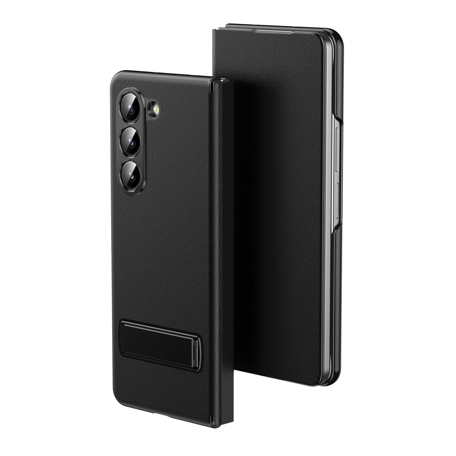 galaxy-z-fold5-leather-case-magnetic-flip-stand_4