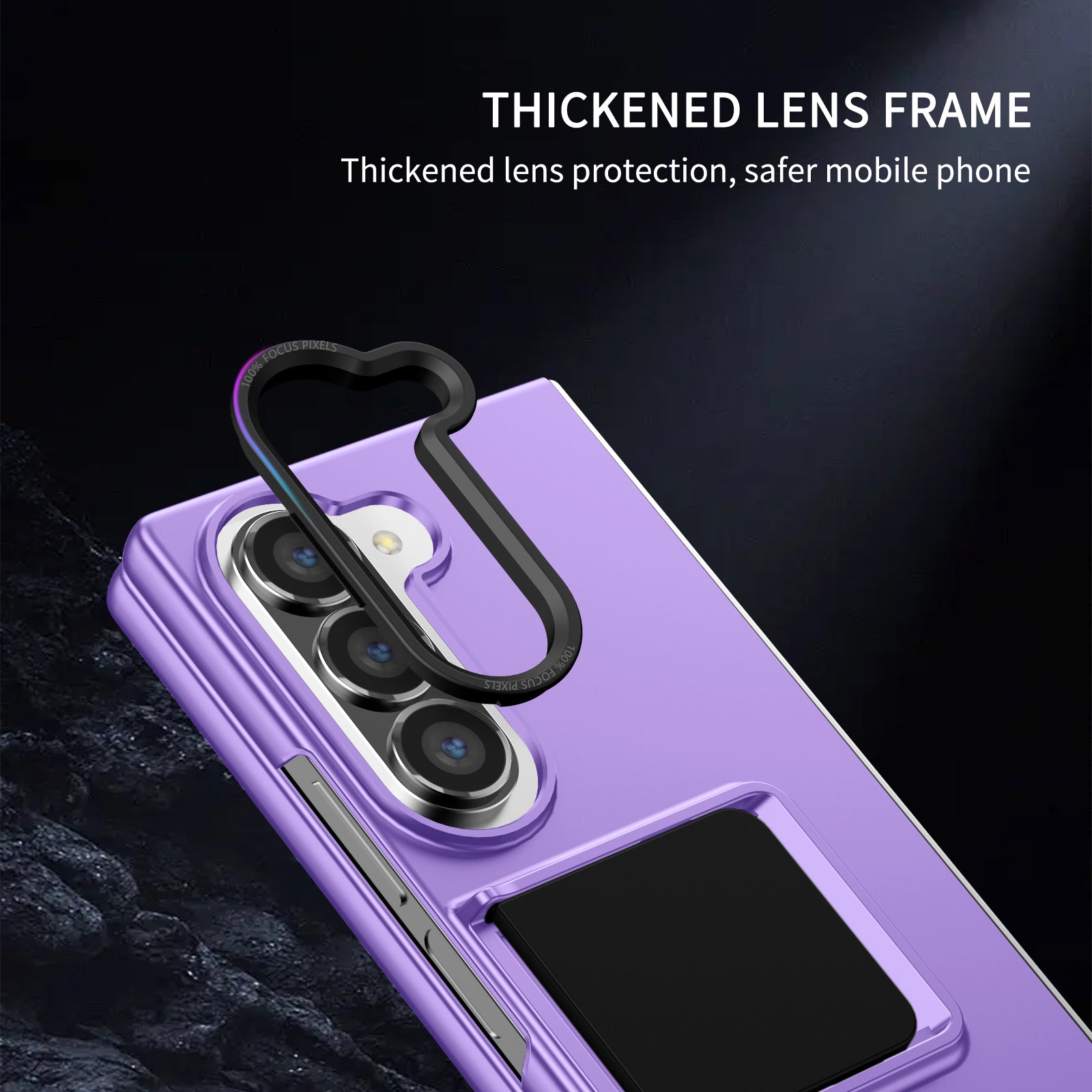 Galaxy Z Fold6 Hard Case Built-in kickstand Dual Protection