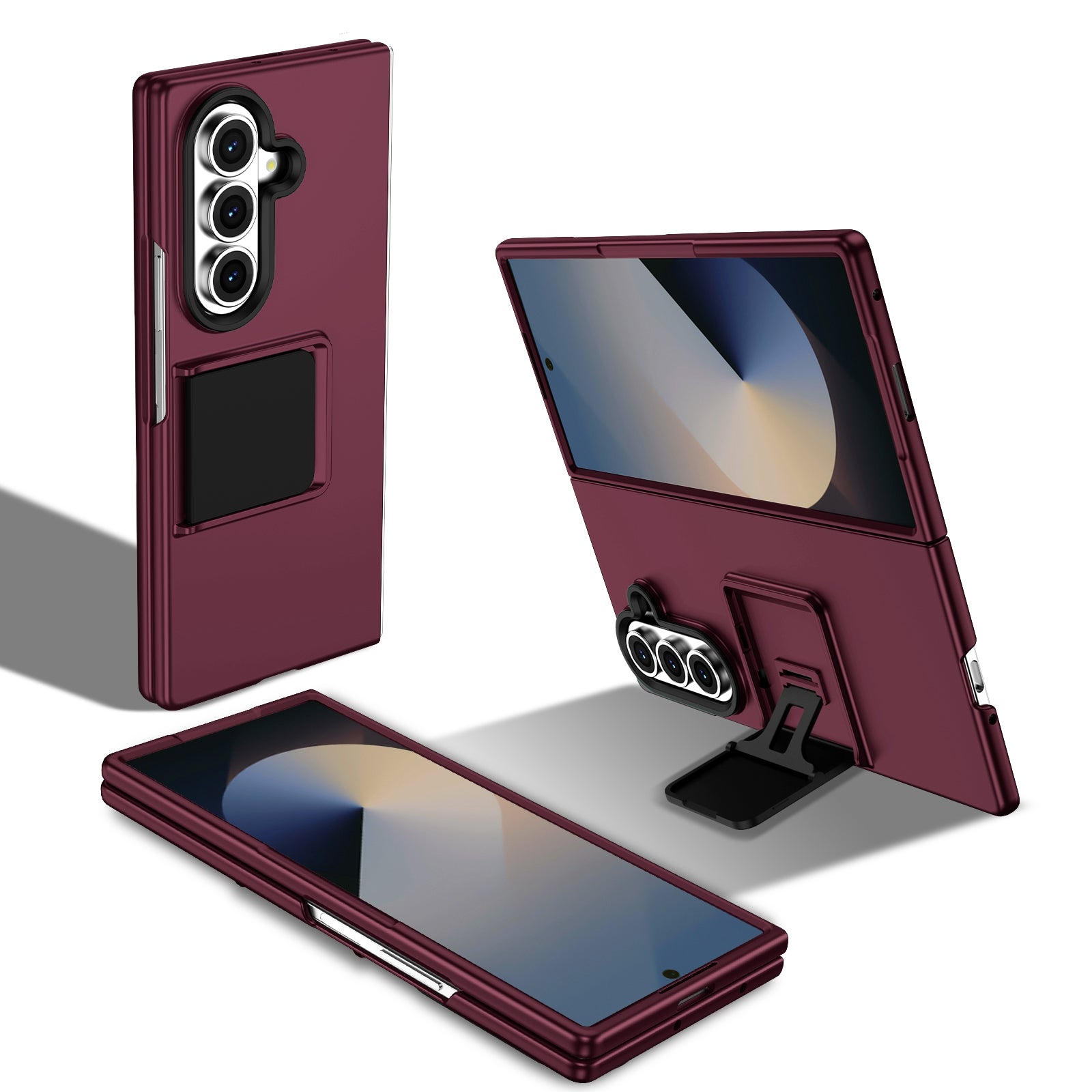 Galaxy Z Fold7 Hard Case Built-in kickstand Dual Protection