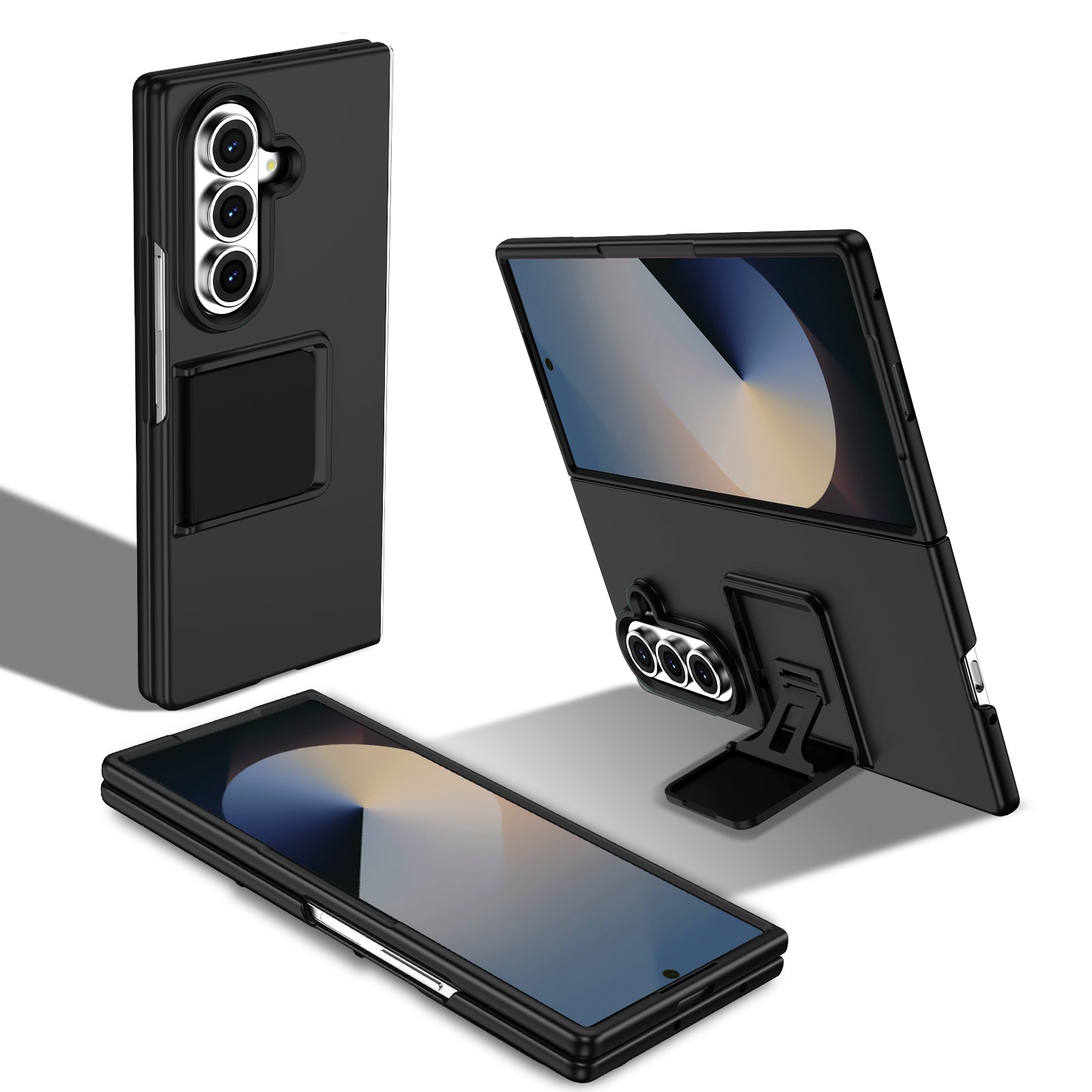 Galaxy Z Fold7 Hard Case Built-in kickstand Dual Protection