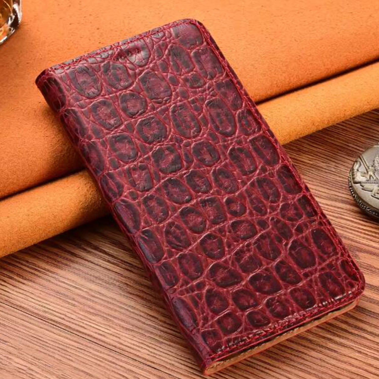 handcrafted-matte-alligator-iphone-17-genuine-leather-case-9