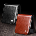 handmade-business-wallet-stand-galaxy-z-flip6-genuine-leather-case_3