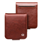 handmade-business-wallet-stand-galaxy-z-flip6-genuine-leather-case_8