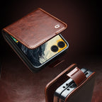 handmade-business-wallet-stand-galaxy-z-flip7-genuine-leather-case_3