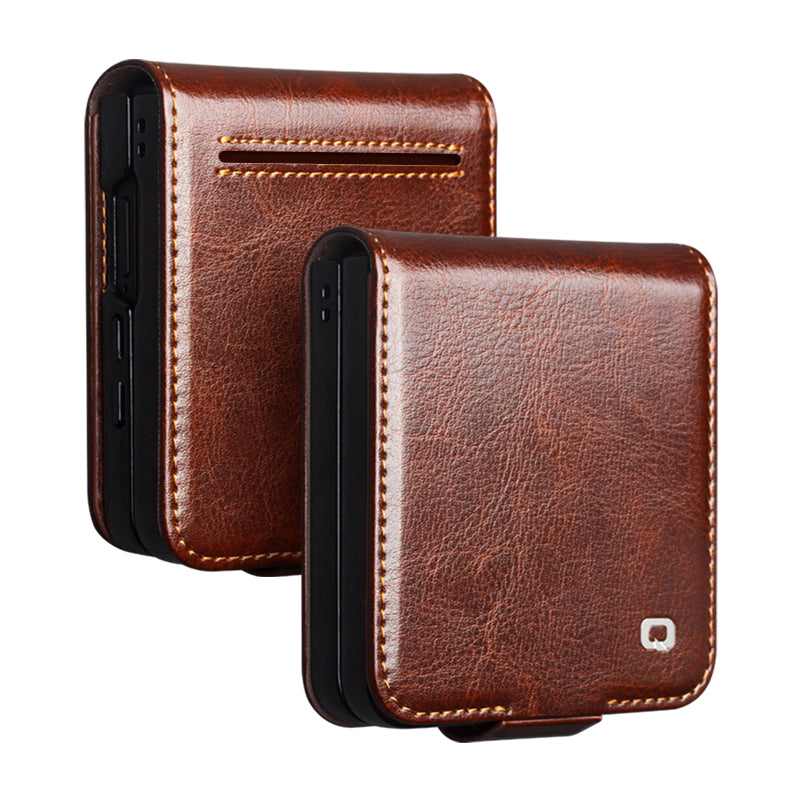 handmade-business-wallet-stand-galaxy-z-flip7-genuine-leather-case_9