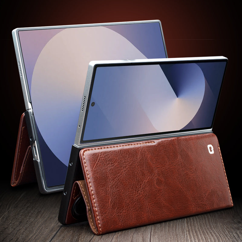 handmade-business-wallet-stand-galaxy-z-fold6-genuine-leather-case_3
