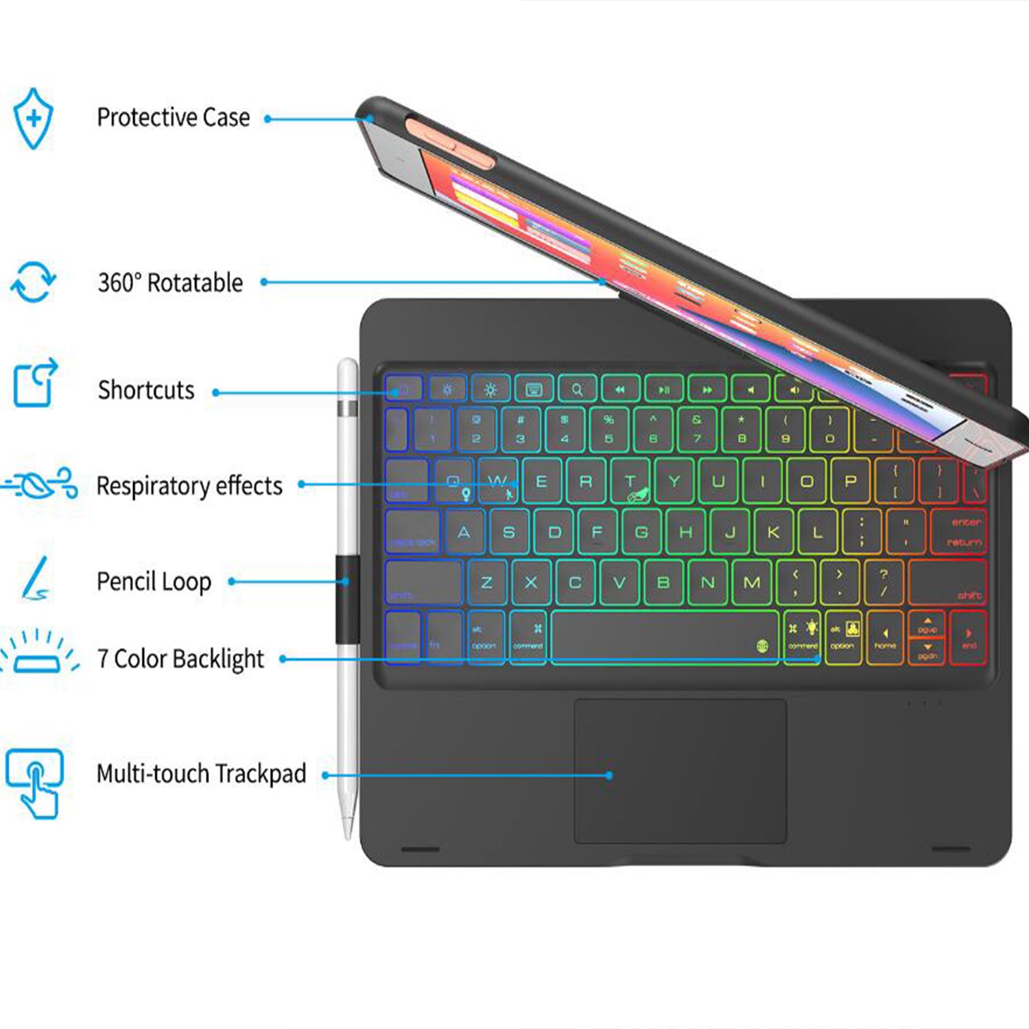 hard-clamshell-rotating-stand-ipad-air-3-keyboard-case_7