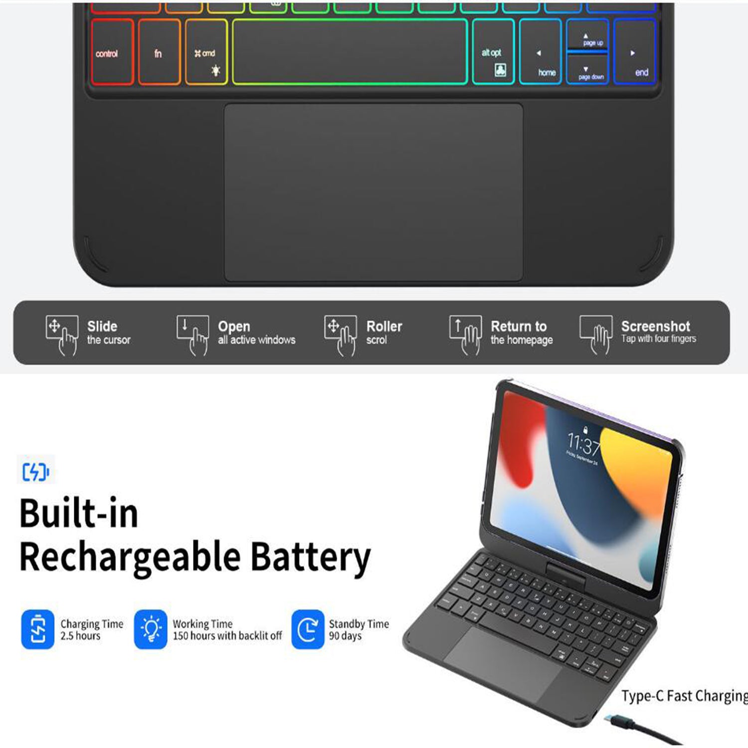 hard-clamshell-rotating-stand-ipad-mini-7-keyboard-case-7
