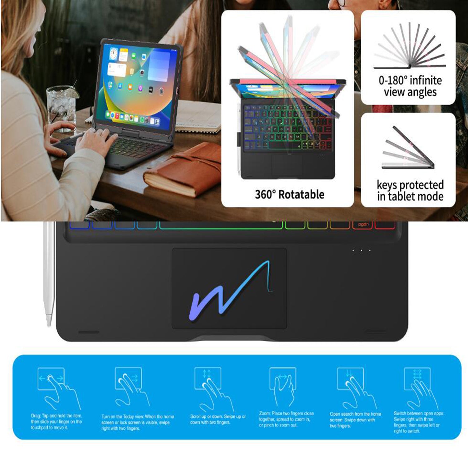 hard-clamshell-rotating-stand-ipad-pro-11-2024-keyboard-case_8