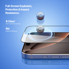 HD Clarity iPhone 16 Pro Tempered Glass Screen Protector