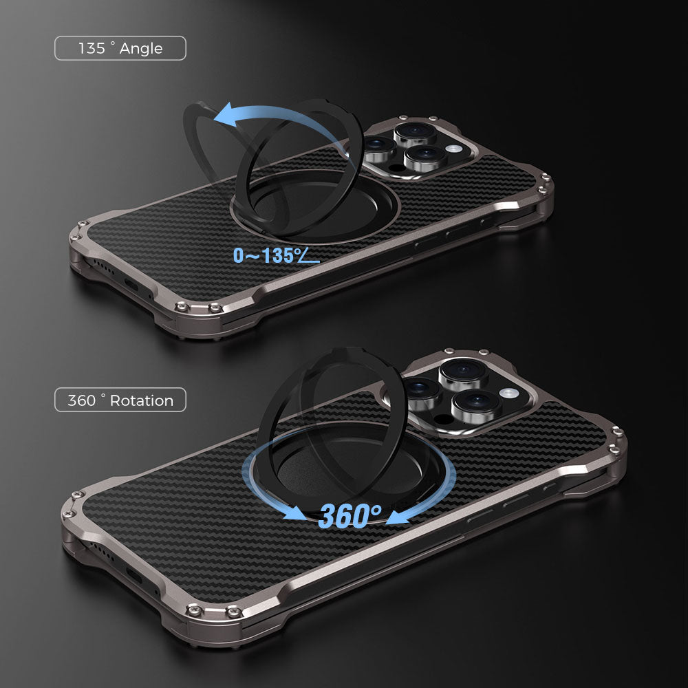 hollow-carbon-fiber-magnetic-ring-stand-iphone-16-pro-max-metal-case-7