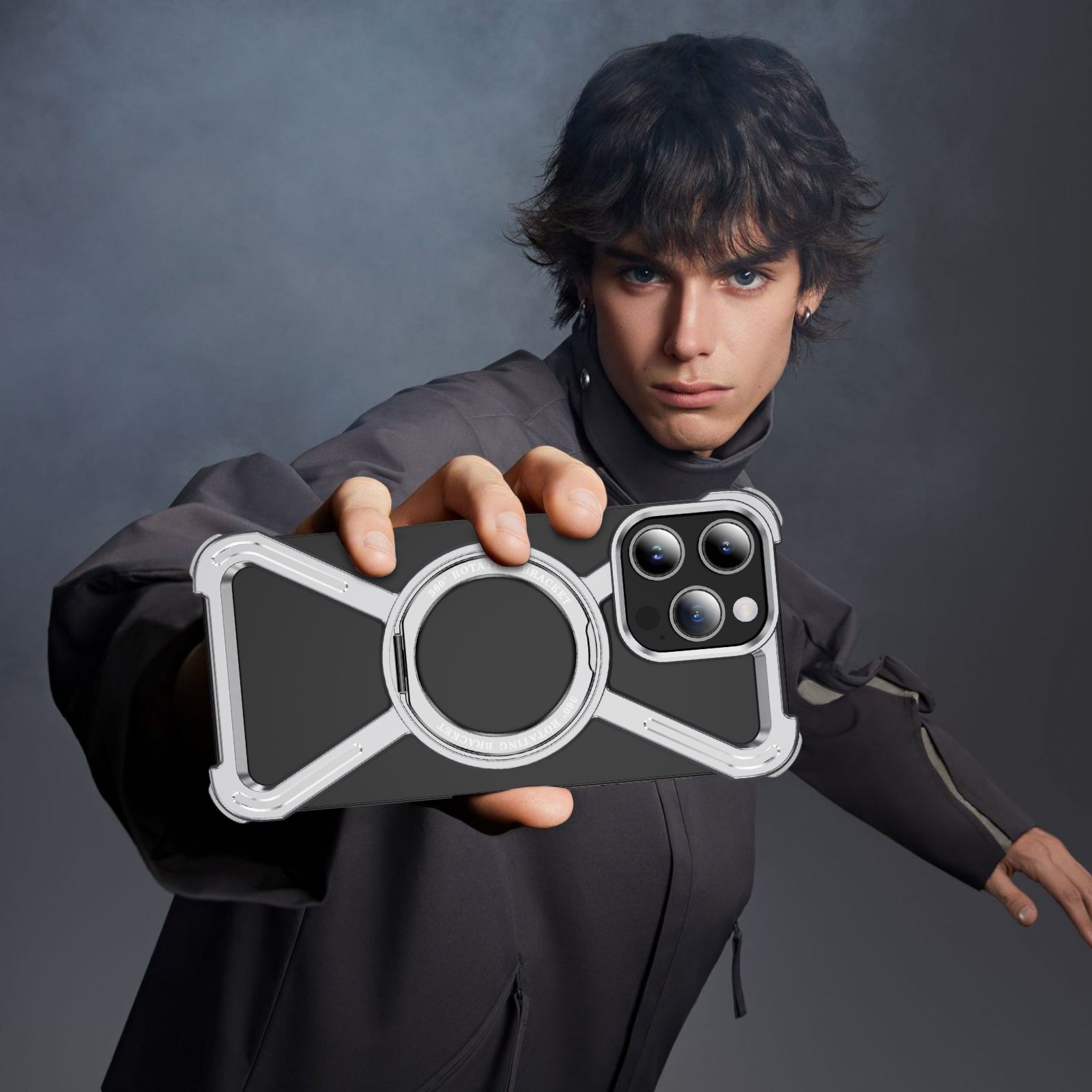 hollow-titanium-alloy-armor-magnetic-iphone-13-pro-max-ring-stand-case_10