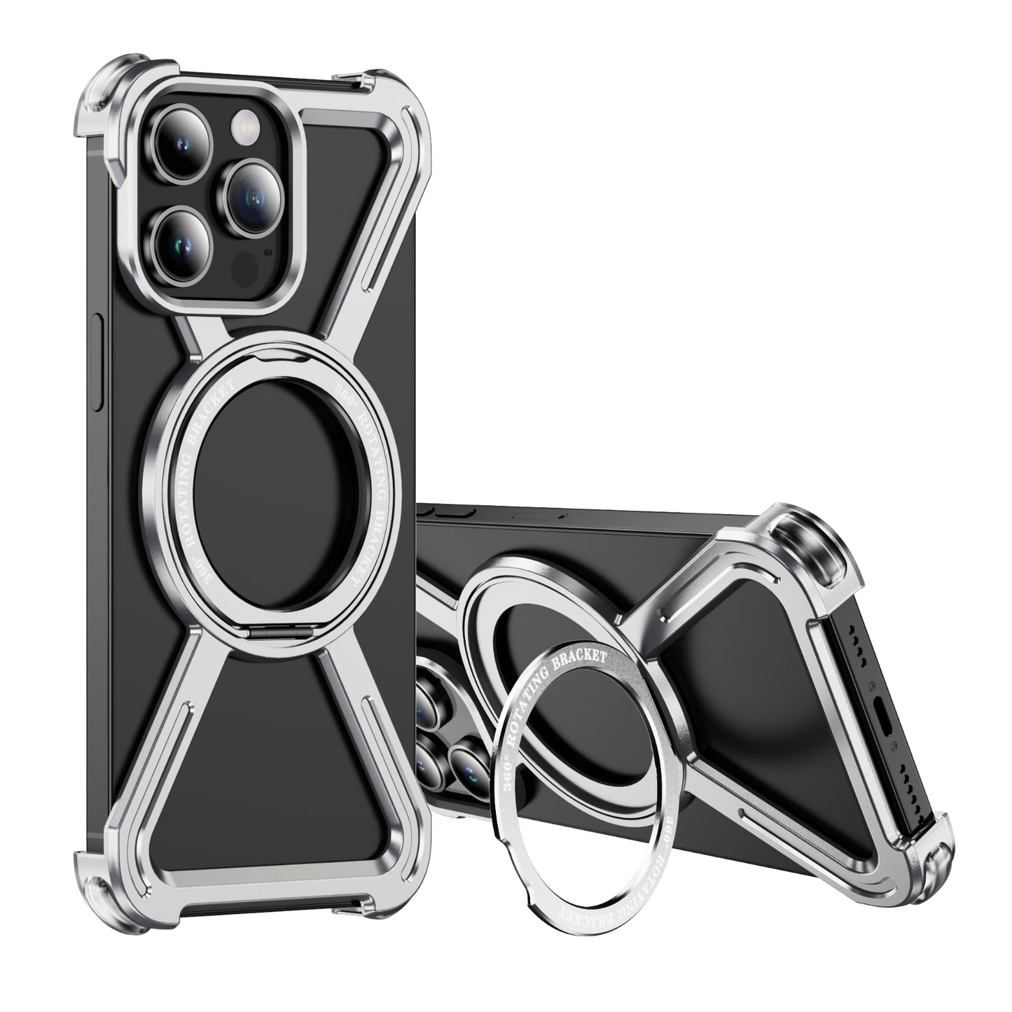 hollow-titanium-alloy-armor-magnetic-iphone-13-pro-max-ring-stand-case_2