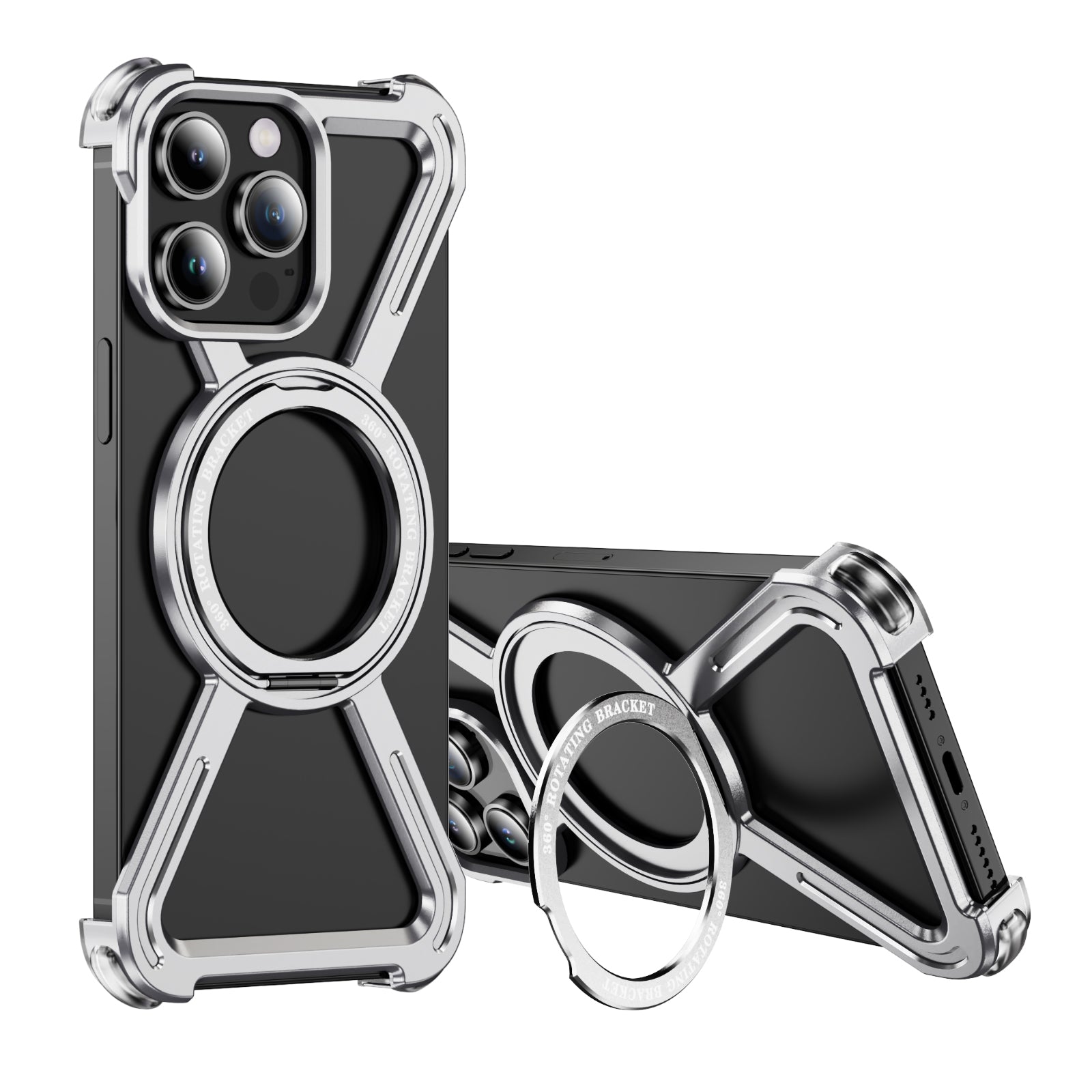 hollow-titanium-alloy-armor-magnetic-iphone-13-pro-max-ring-stand-case_2