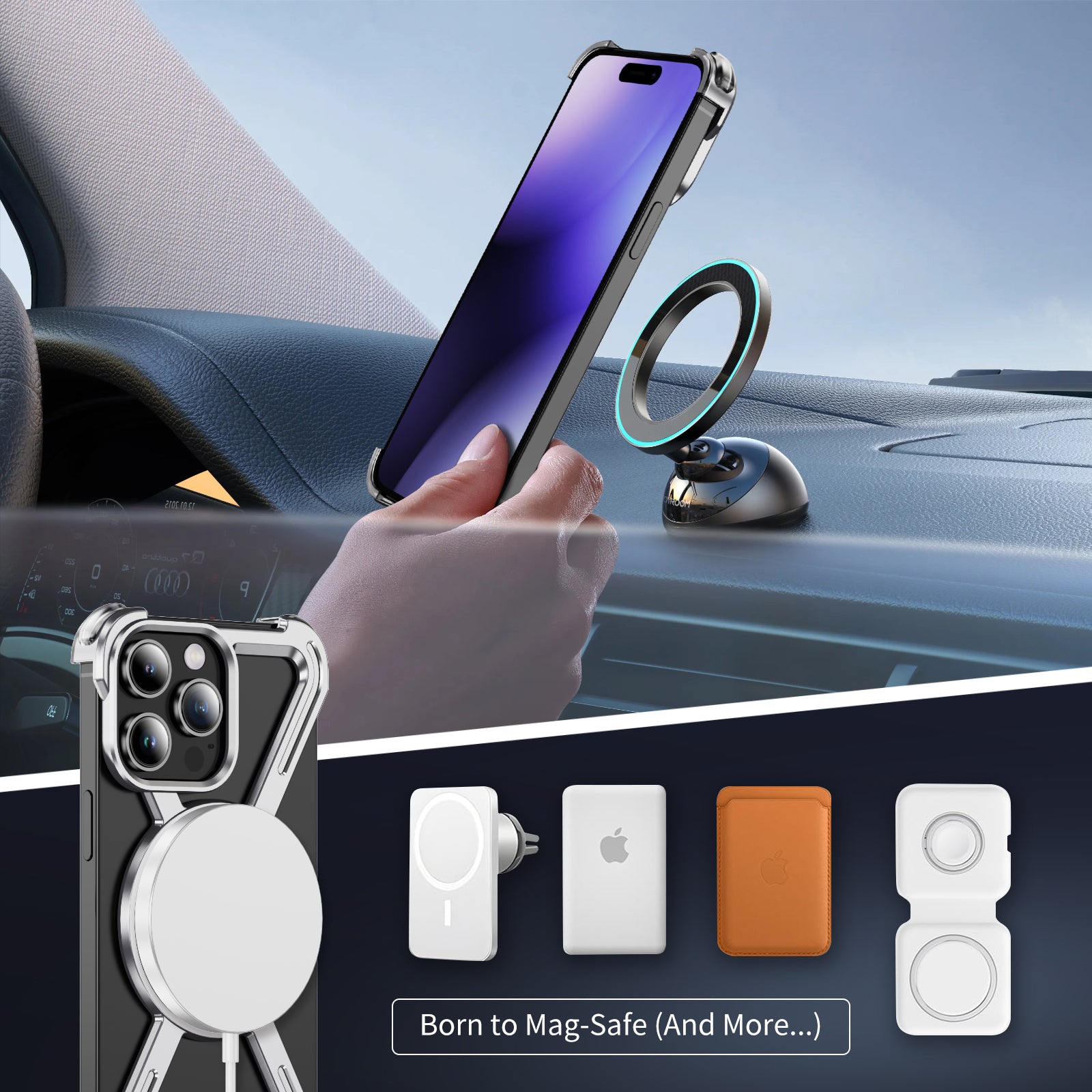 hollow-titanium-alloy-armor-magnetic-iphone-13-pro-max-ring-stand-case_5