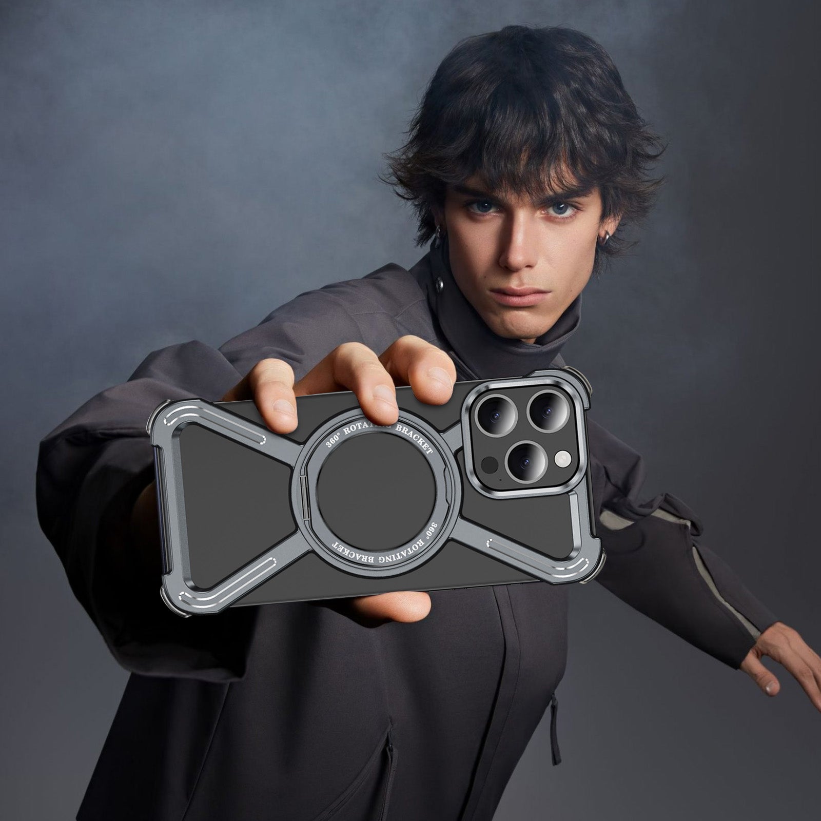 hollow-titanium-alloy-armor-magnetic-iphone-15-pro-ring-stand-case_5